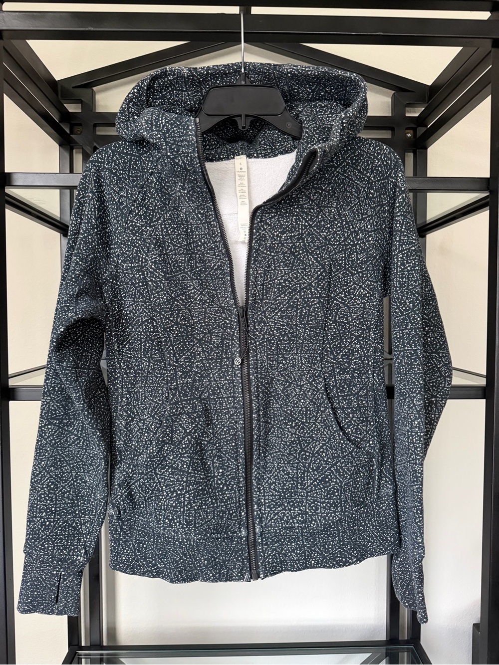 lululemon athletica Scuba Speckle Hooded Zip Bomber